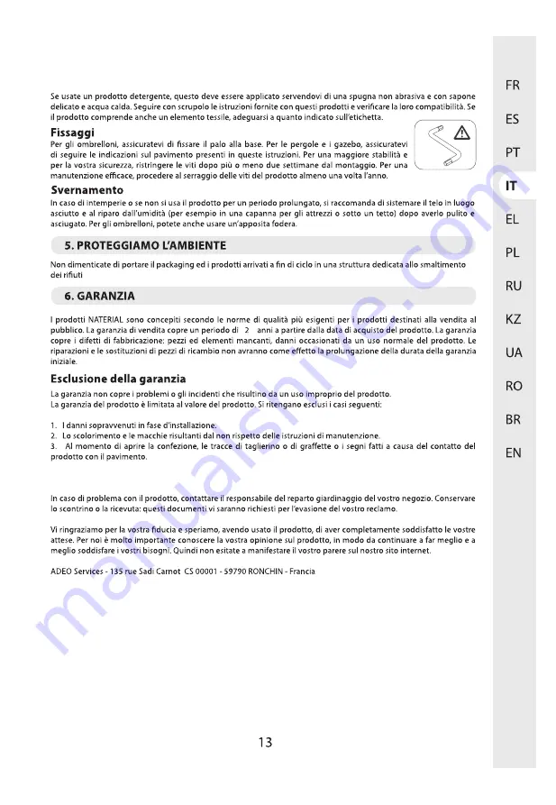 Polar Electro 20R09P08-001 Assembly-Use-Maintenence Manual Download Page 13