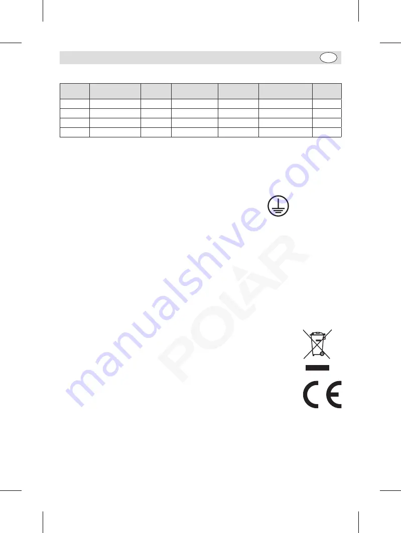 Polar Electro UA005 Instruction Manual Download Page 43