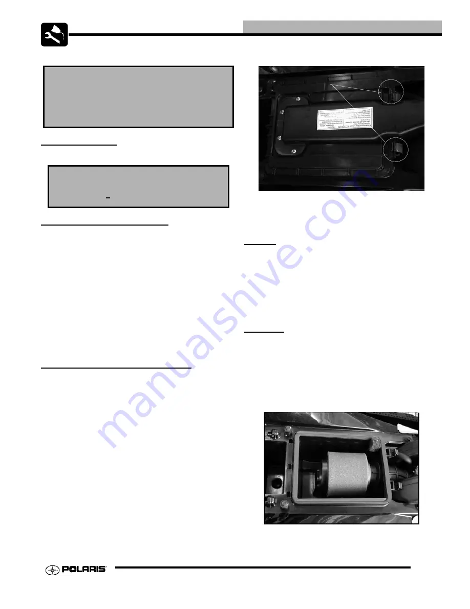 Polaris 2006 HAWKEYE 2x4 Repair Manual Download Page 29