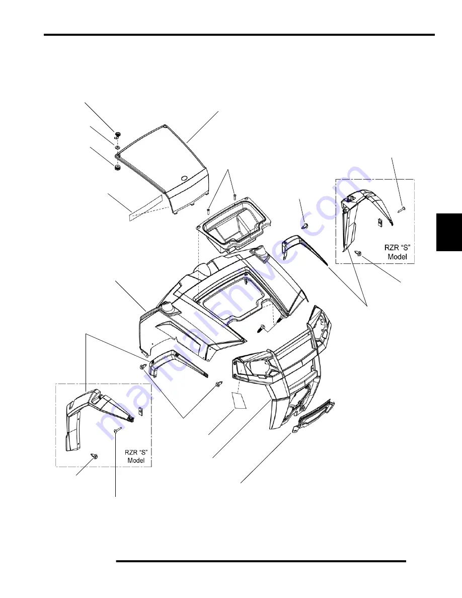 Polaris 2009 Ranger RZR 800 EFI Manual Download Page 151