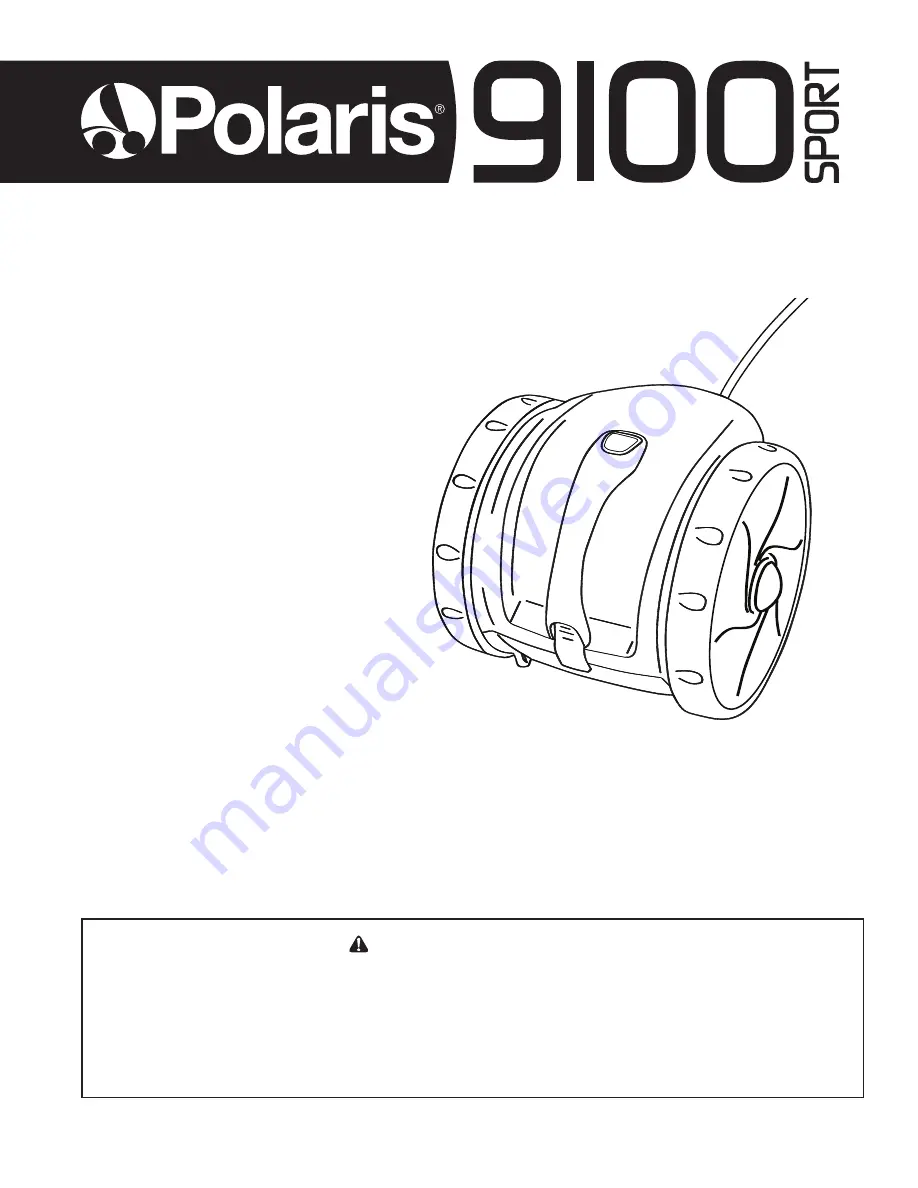 Polaris 9100 Sport Owner'S Manual Download Page 17