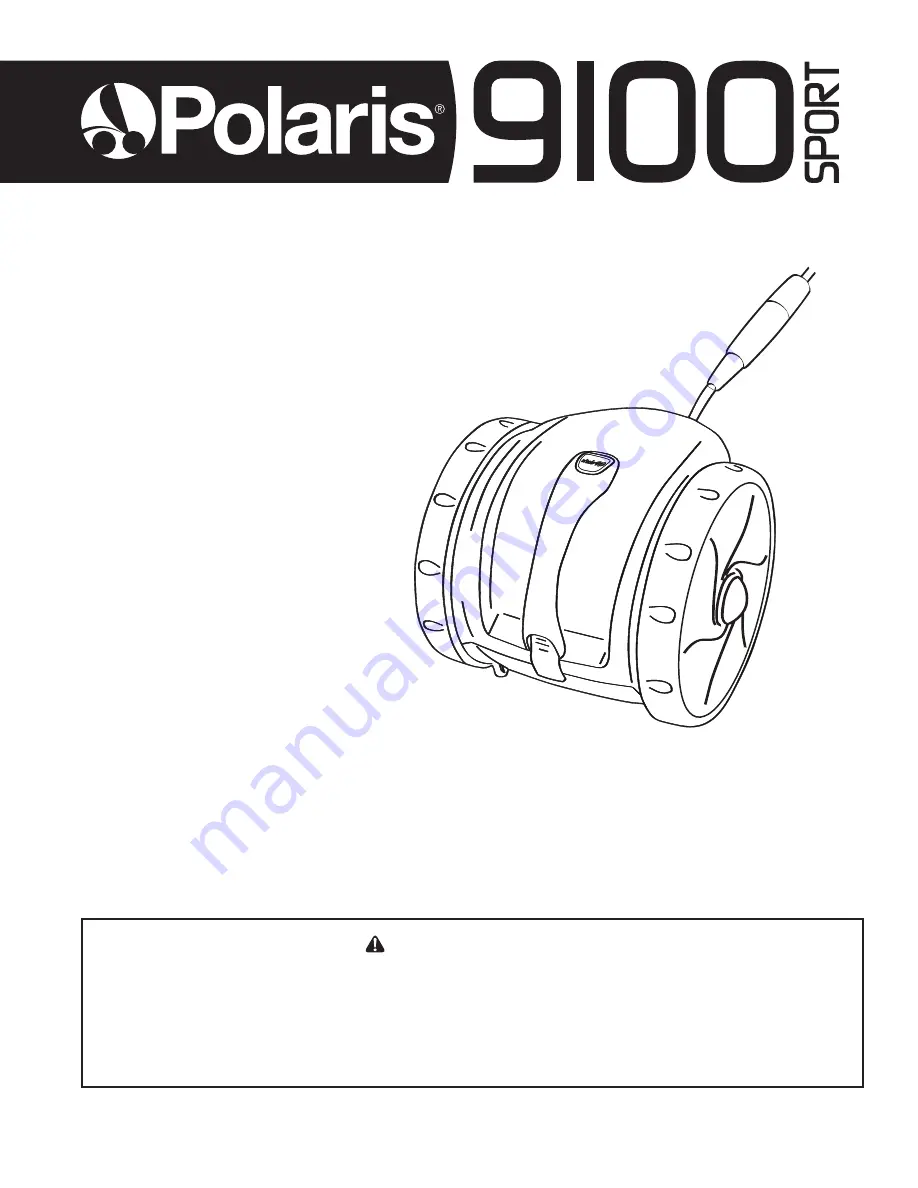 Polaris 9100 Sport Owner'S Manual Download Page 33