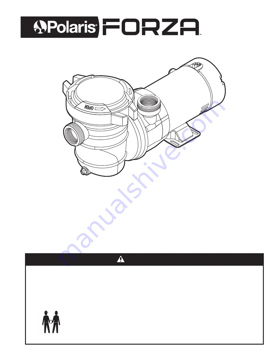 Polaris FORZA PAG100 Owner'S Manual Download Page 25