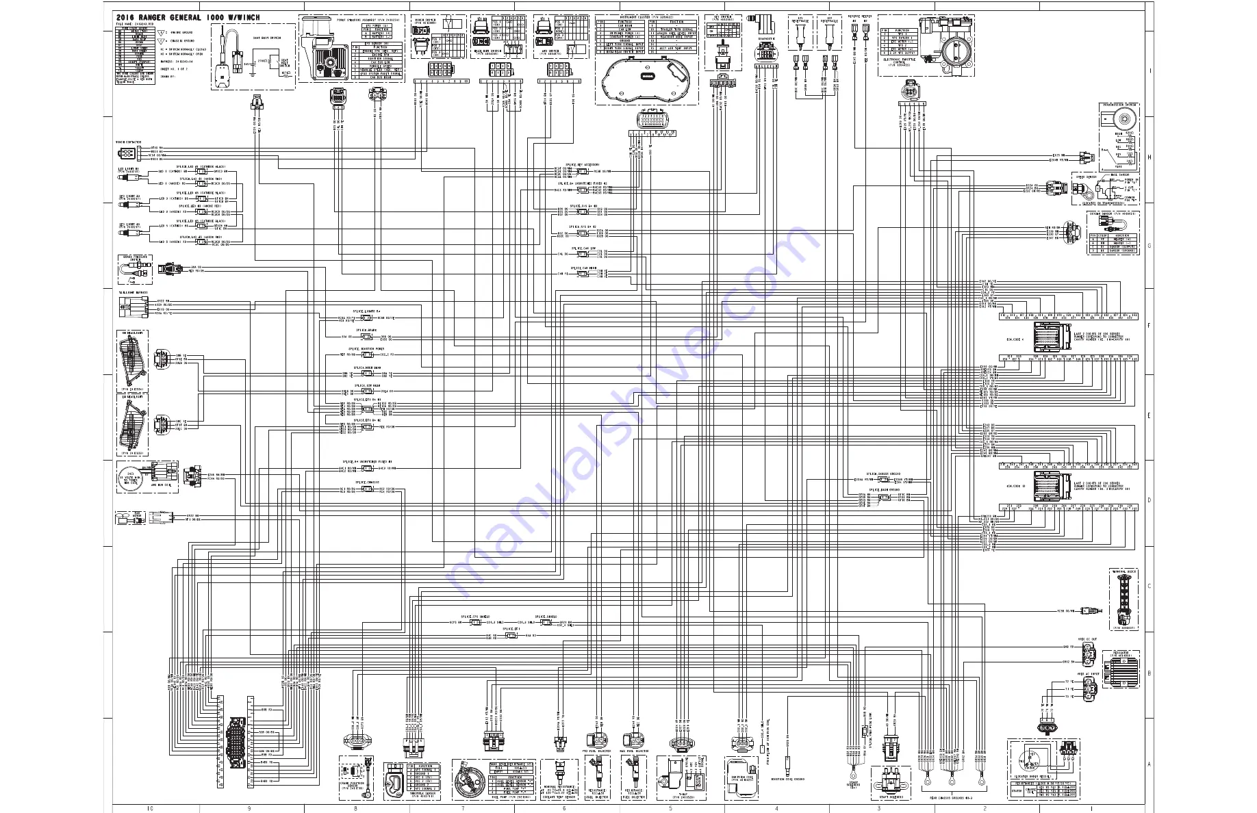 Polaris GENERAL 2016 Service Manual Download Page 681