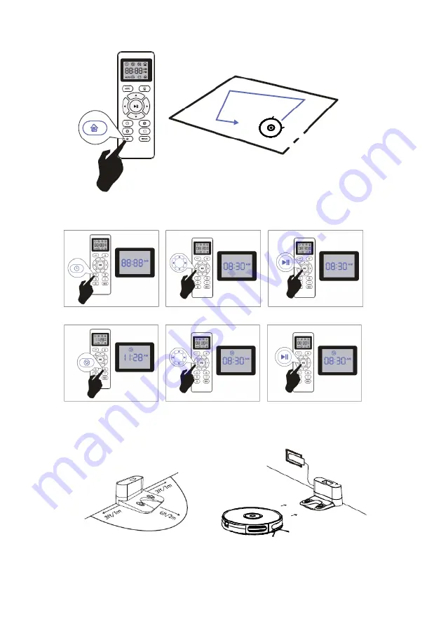 Polaris PVCR 3200 IQ Home Aqua Black Operation Manual Download Page 8