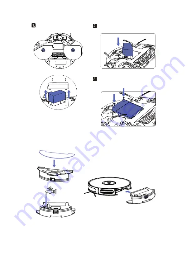 Polaris PVCR 3200 IQ Home Aqua Black Operation Manual Download Page 9