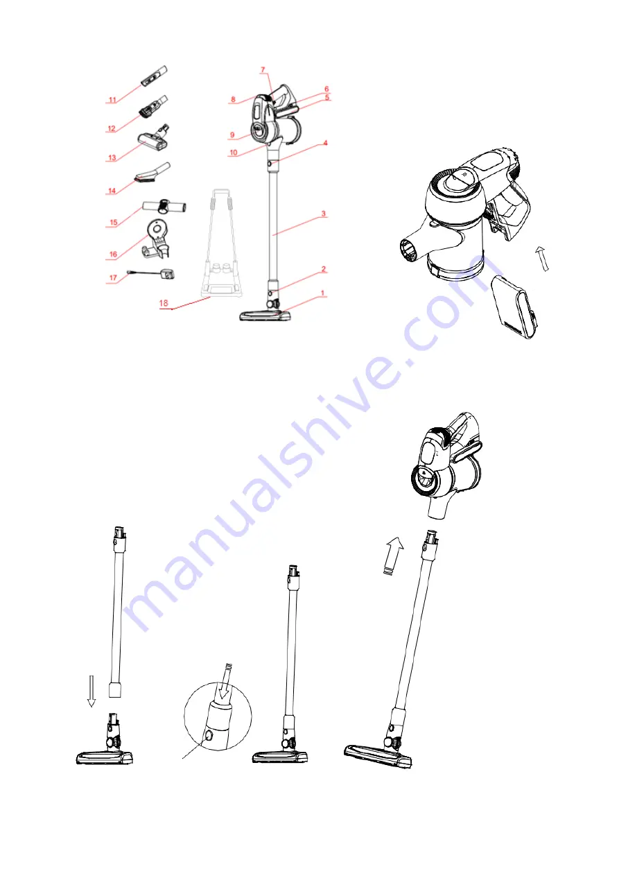 Polaris PVCS 4000 HandStick PRO Operation Manual Download Page 2