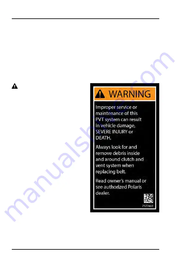 Polaris RANGER CREW SP 570 NorthStar Edition Owner'S Manual Download Page 16