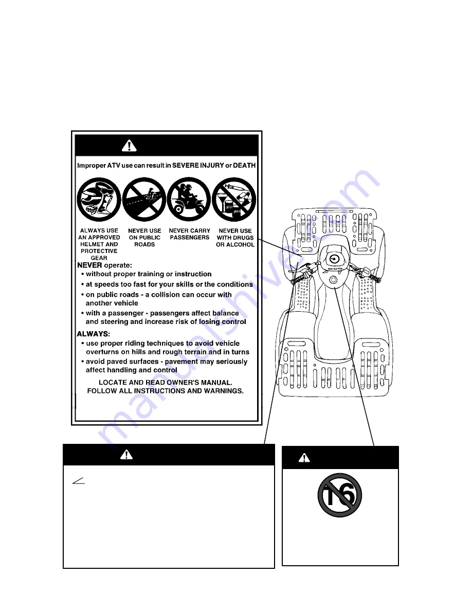 Polaris Sportsman 700 HO 2004 Owner'S Manual Download Page 8