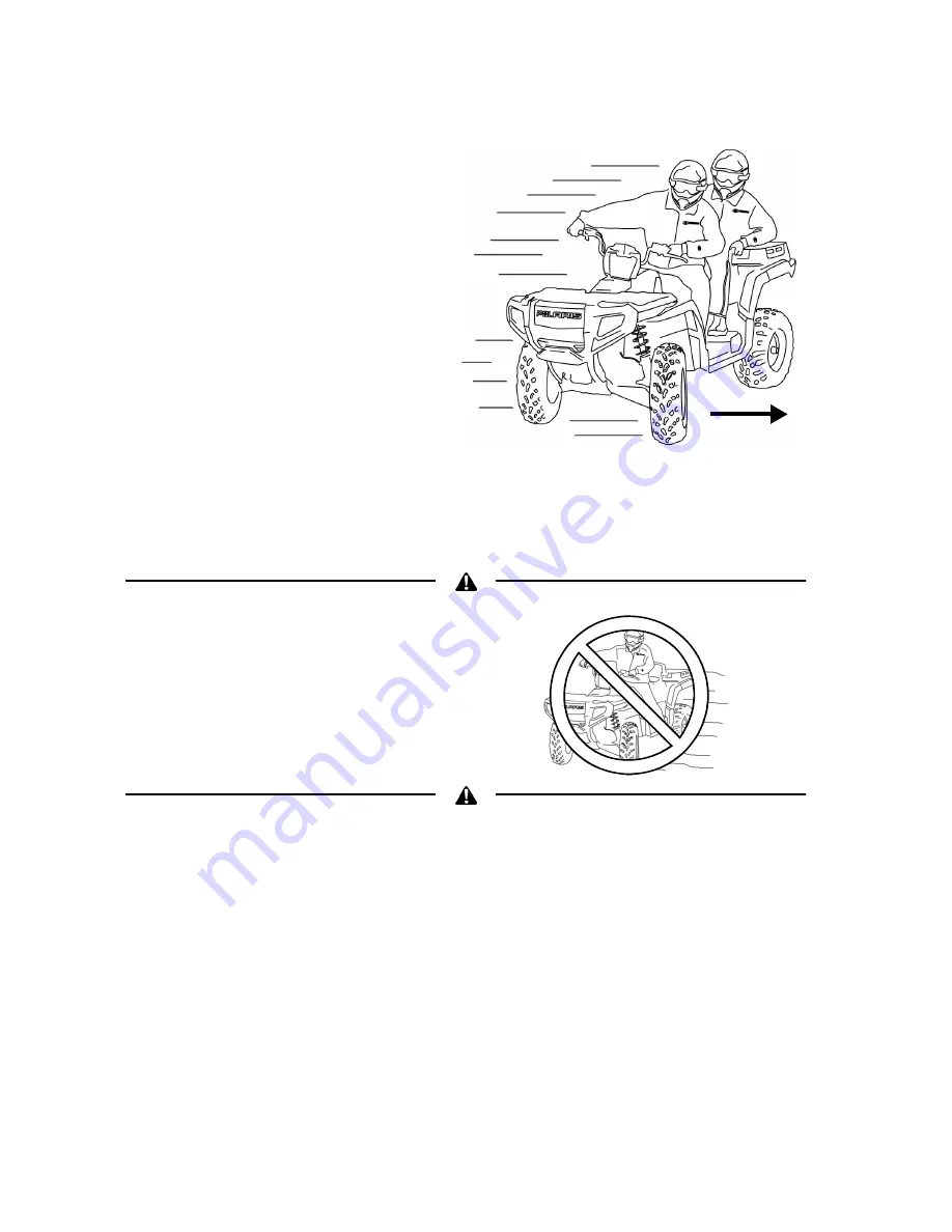 Polaris Sportsman 9921848 Owner'S Manual Download Page 61