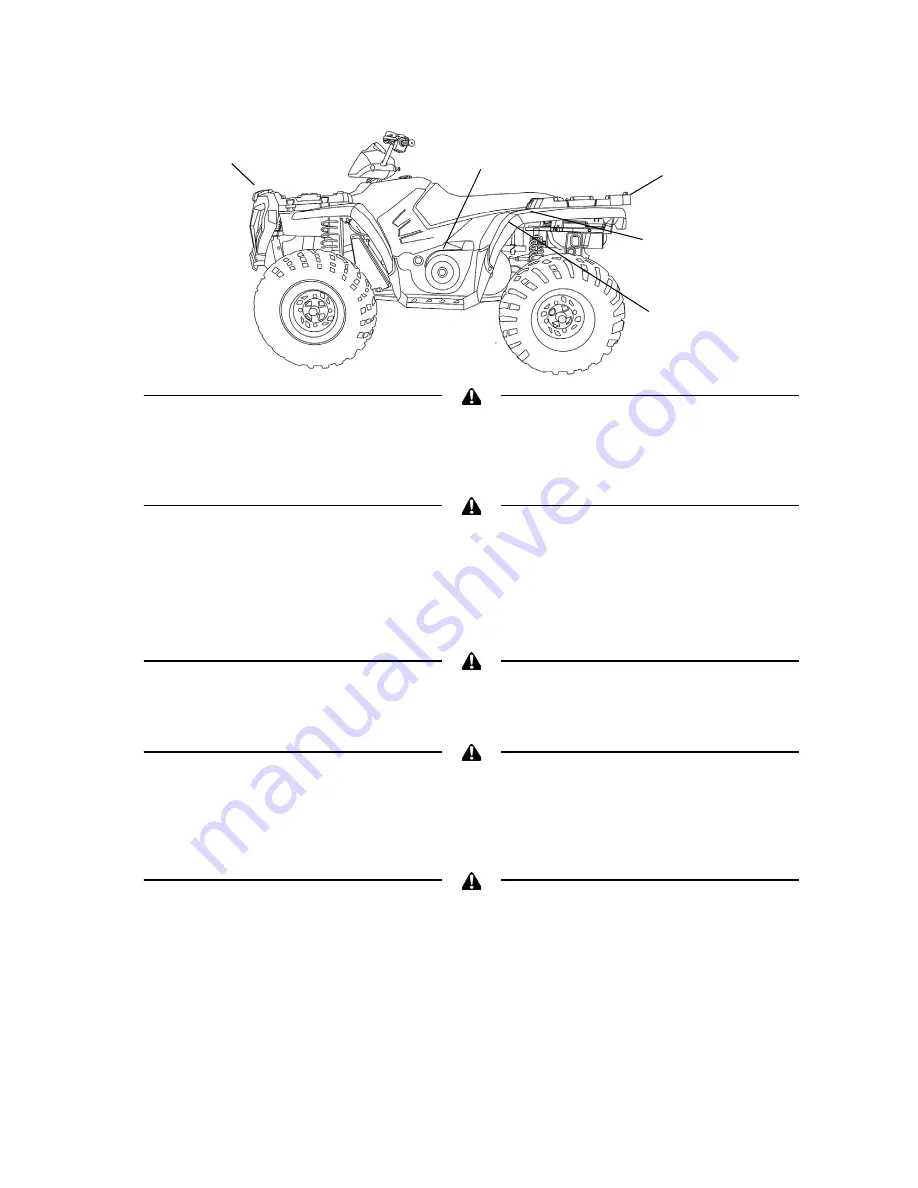 Polaris Sportsman 9922553 Owner'S Manual Download Page 17