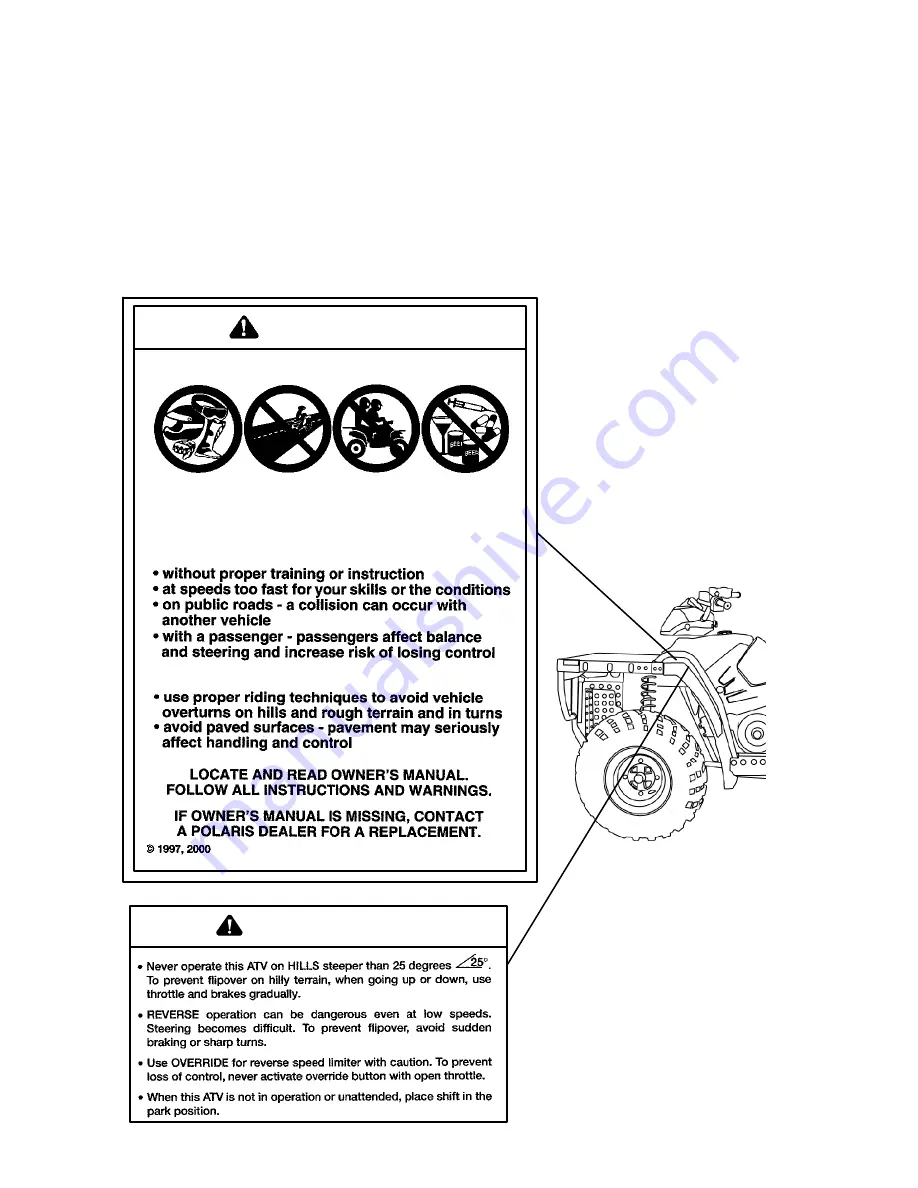 Polaris Sprotsman MV7 Owner'S Manual Download Page 11