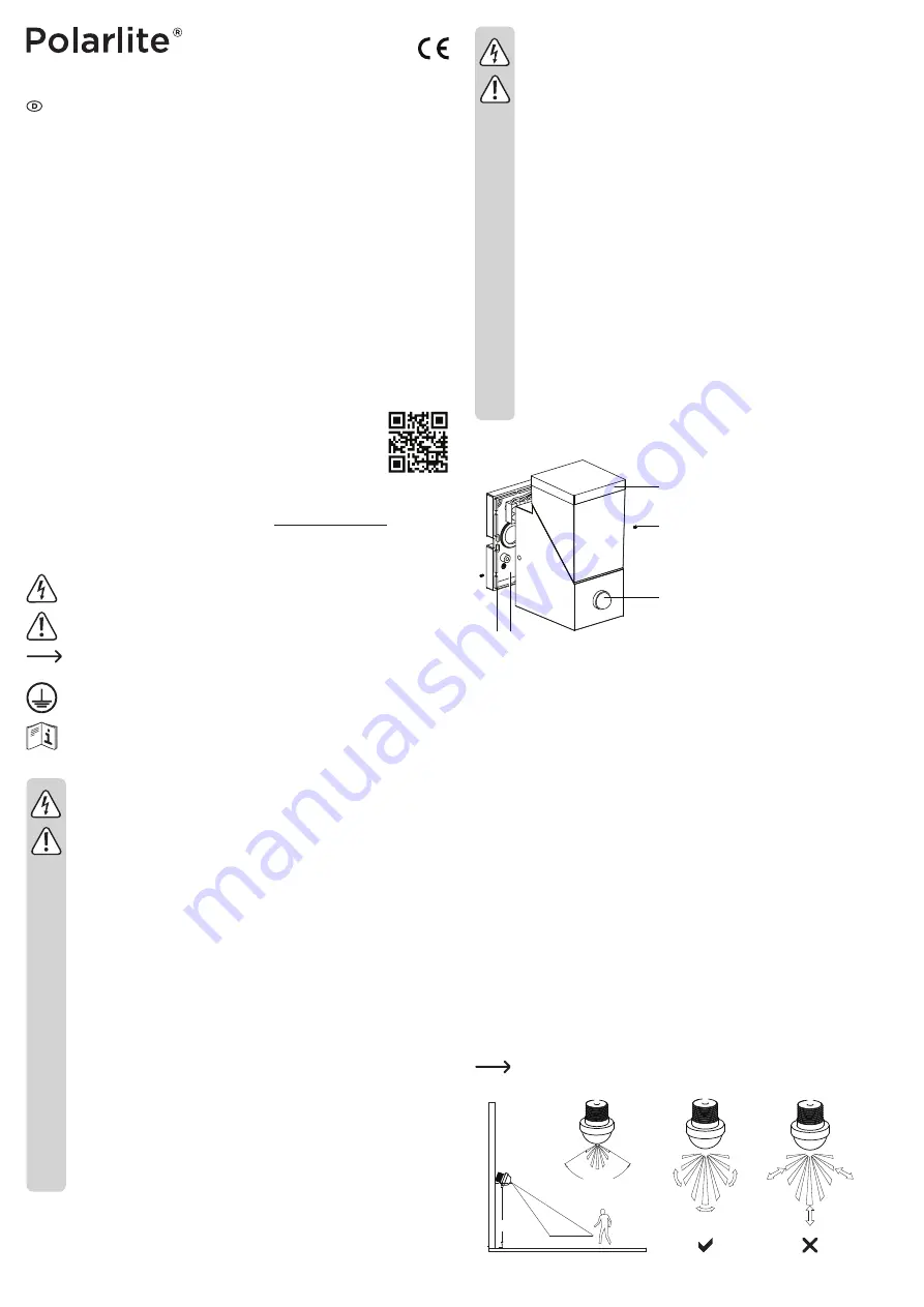 Polarlite Spot 8 Operating Instructions Manual Download Page 1