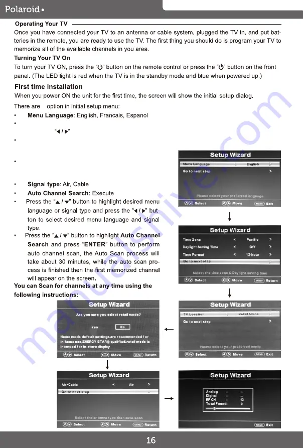 Polaroid 24GSD3000/DE236 User Manual Download Page 18