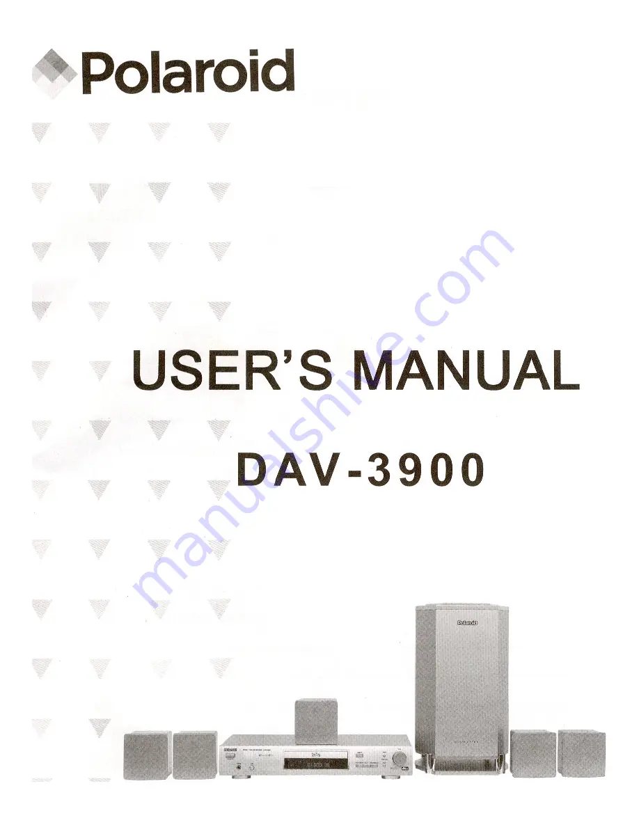 Polaroid DAV-3900 User Manual Download Page 1