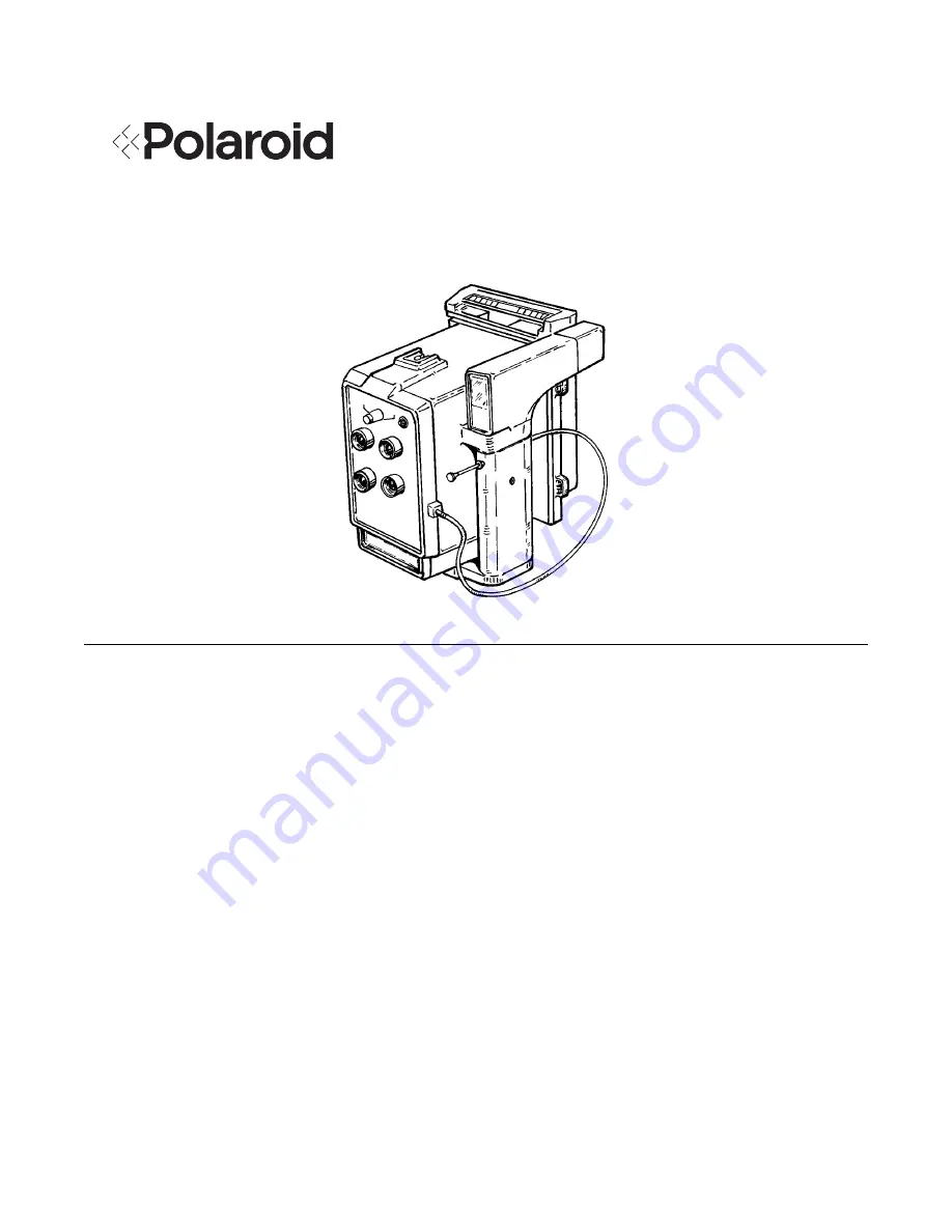 Polaroid M402b Repair Manual Download Page 1