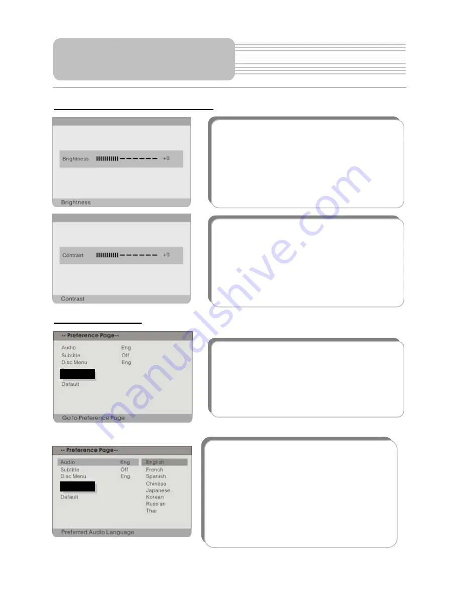 Polaroid PDM-0817 Operation Manual Download Page 38