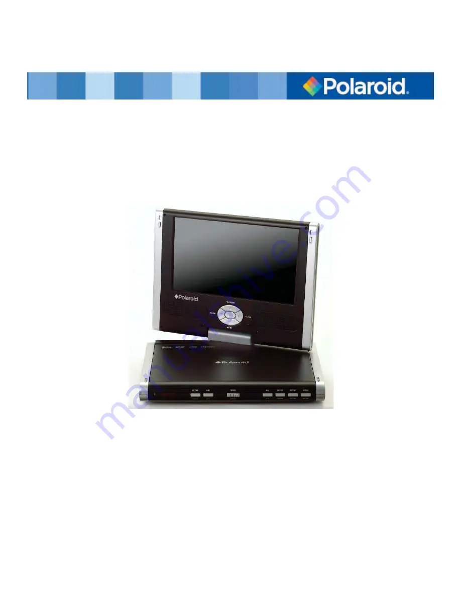 Polaroid PDU-0733 User Manual Download Page 1