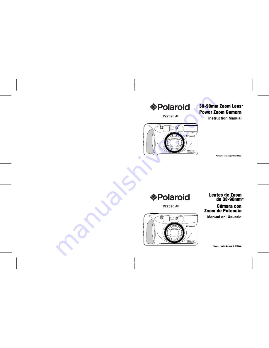 Polaroid PZ2320AF Instruction Manual Download Page 1