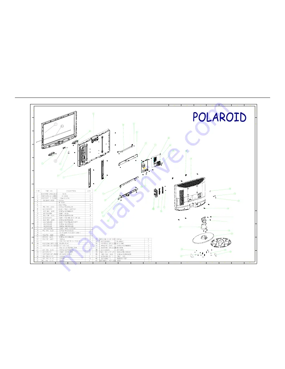 Polaroid TLM-22601B Скачать руководство пользователя страница 47