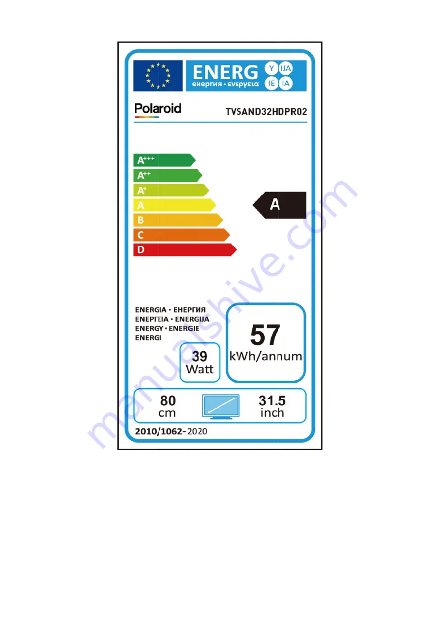 Polaroid TVSAND32HDPR02 User Manual Download Page 41