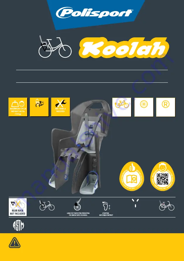 Polisport Koolah Instruction Manual Download Page 1