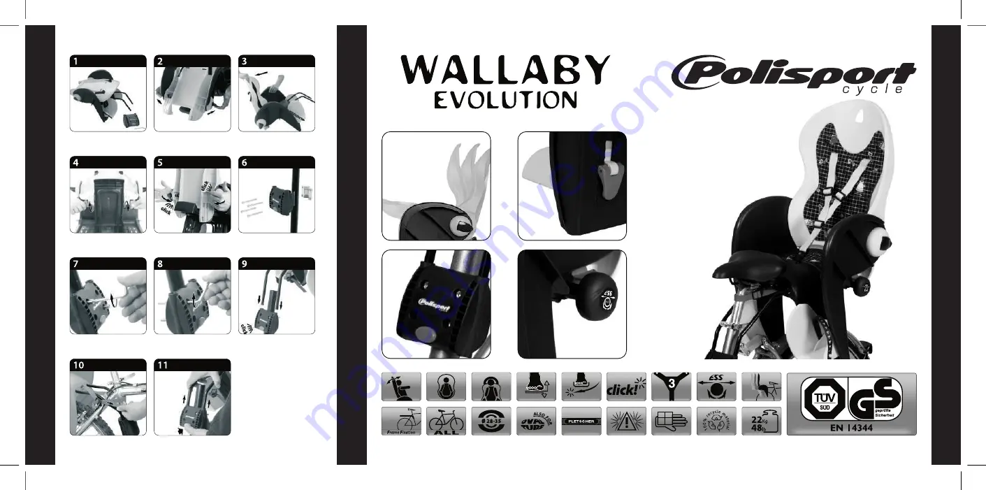 Polisport WALLABY EVOLUTION Mounting Instructions Download Page 2