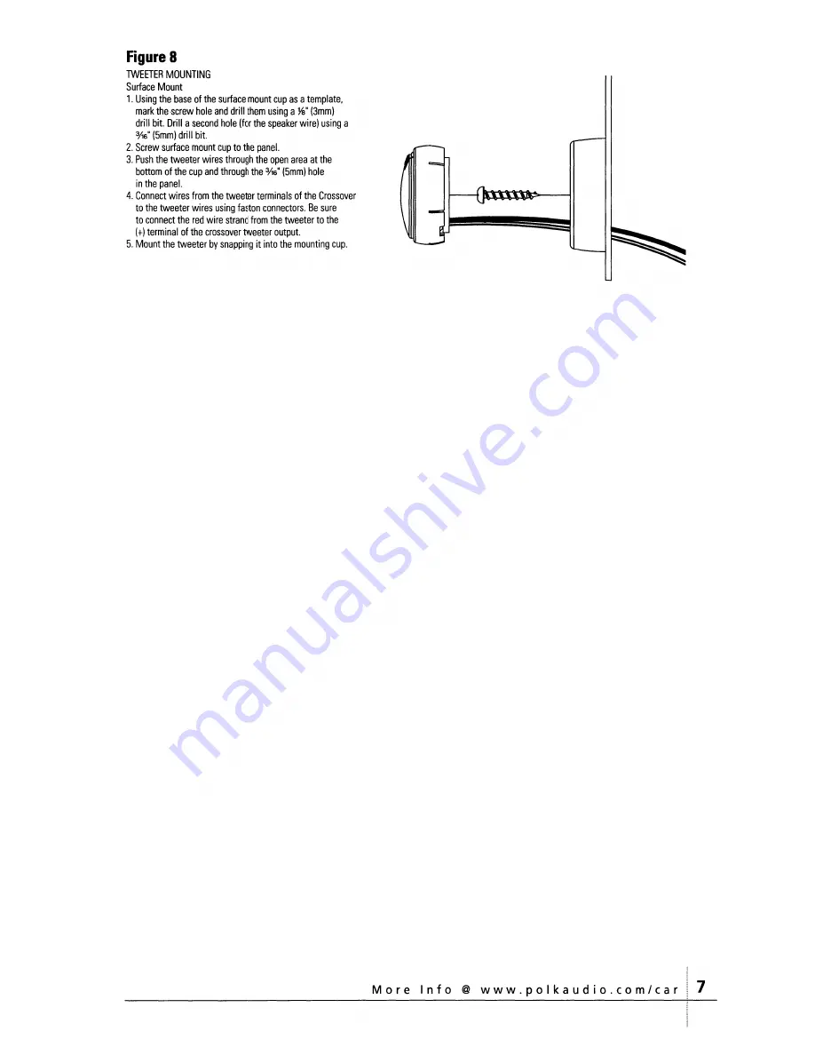 Polk Audio DB460 Owner'S Manual Download Page 7