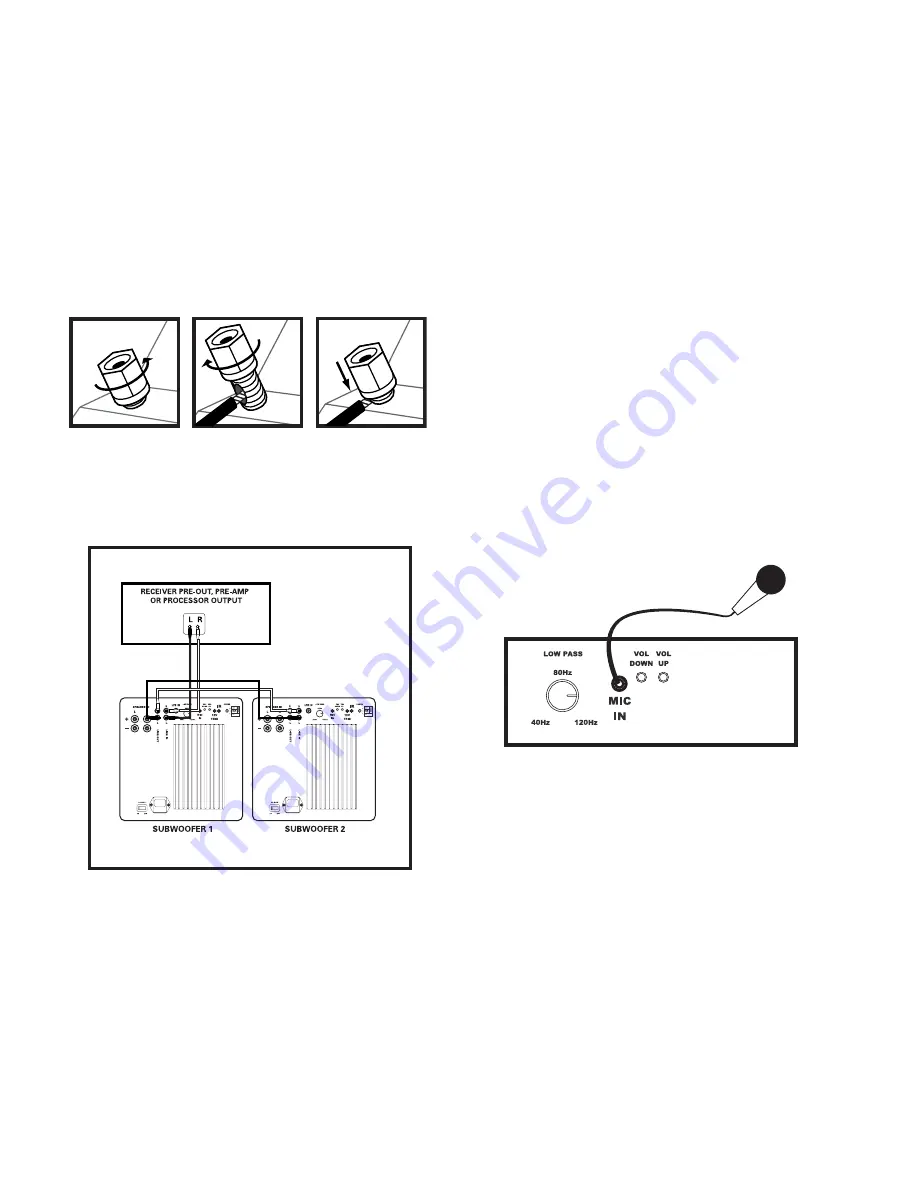 Polk Audio DSW microPRO 2000 Owner'S Manual Download Page 19