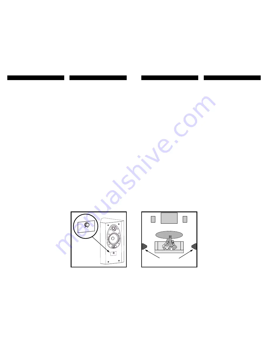 Polk Audio f/x1000 Instruction Manual Download Page 4