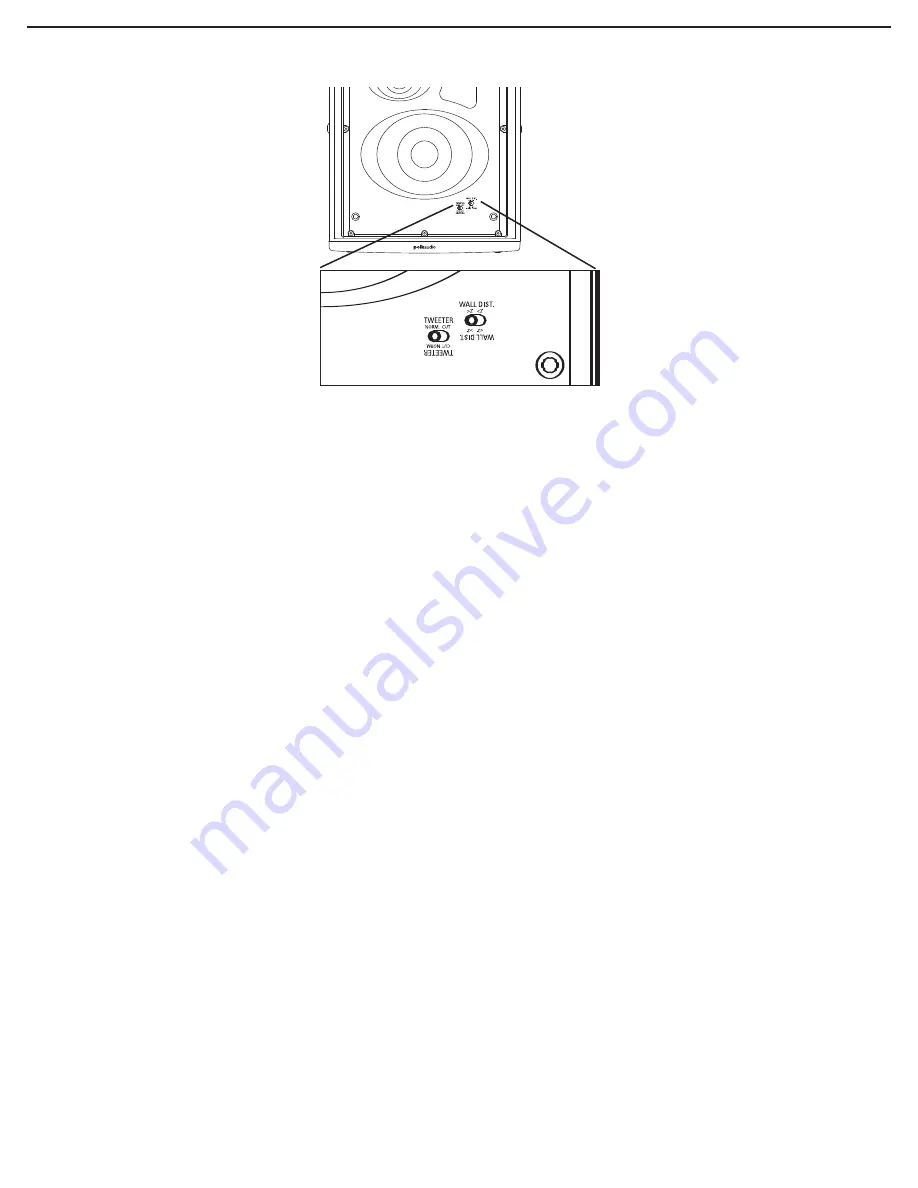 Polk Audio LCi-RTS105 Owner'S Manual Download Page 20