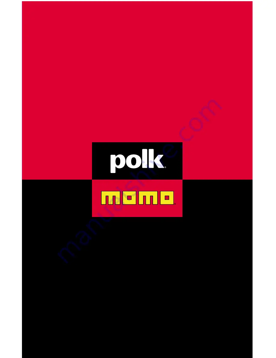 Polk Audio Momo C400.4 Carbon Series Owner'S Manual Download Page 24