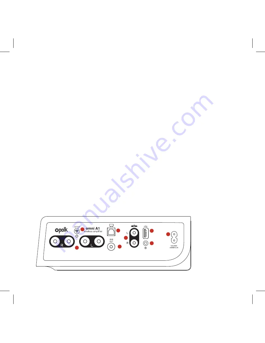 Polk Audio Omni A1 Setup Manual Download Page 14