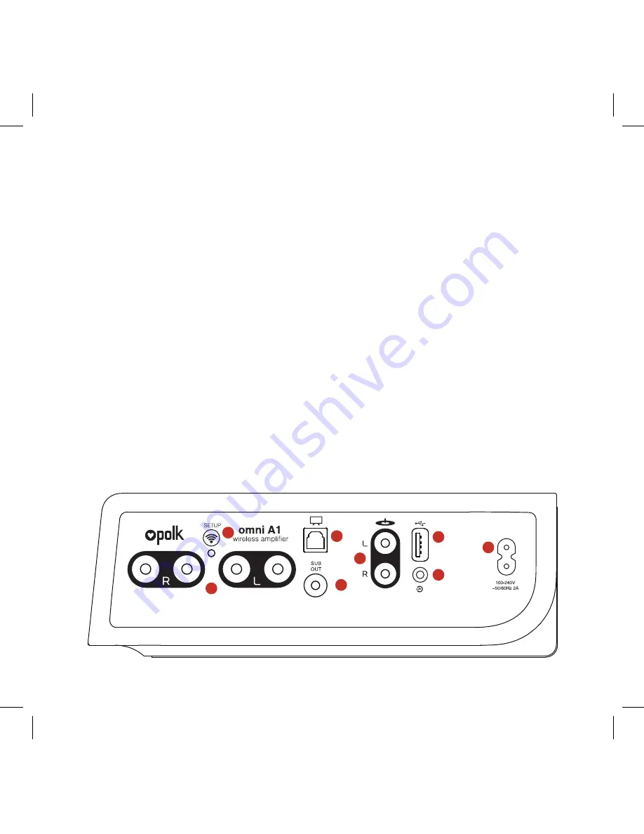 Polk Audio Omni A1 Setup Manual Download Page 24