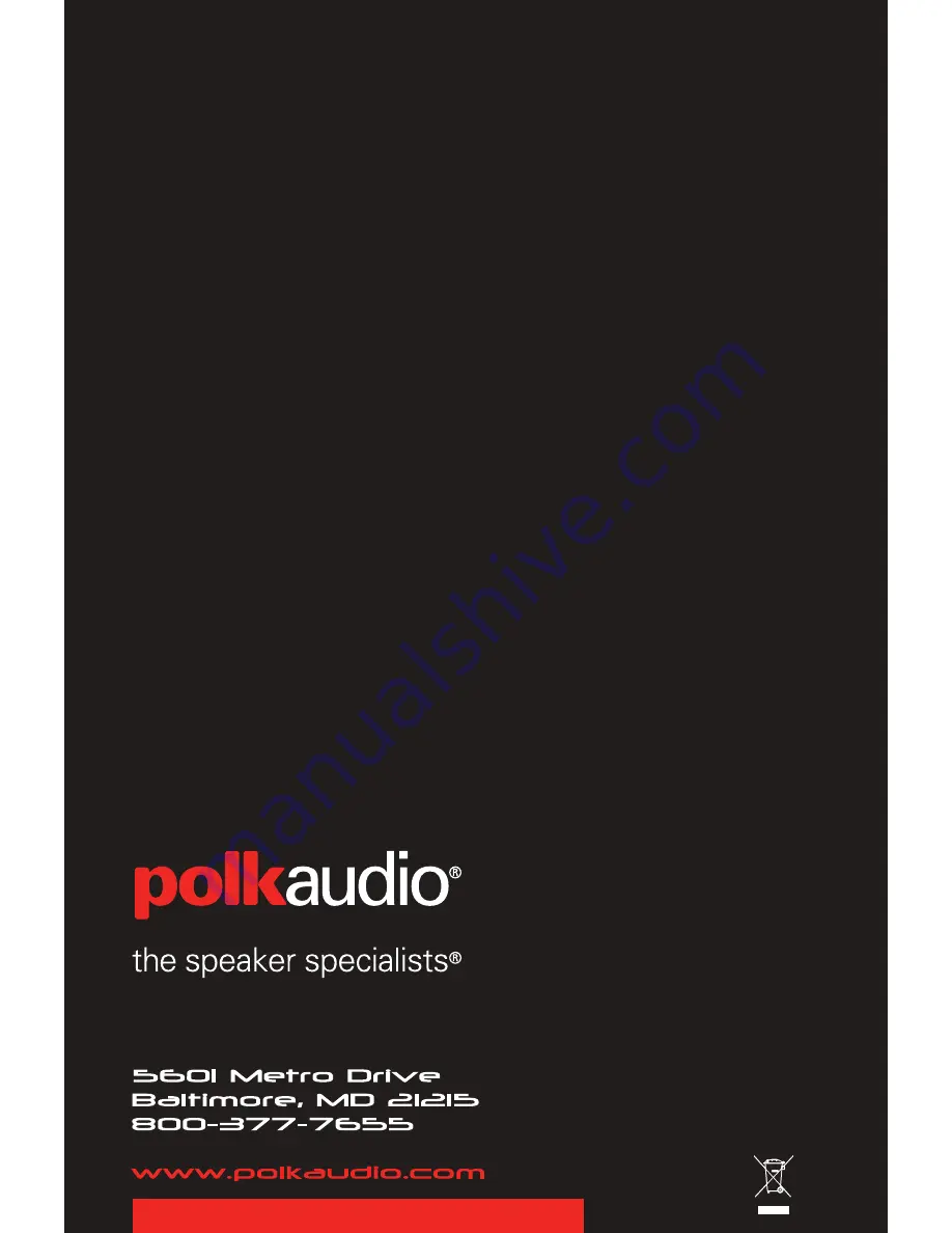 Polk Audio PA D4000.4 Owner'S Manual Download Page 8