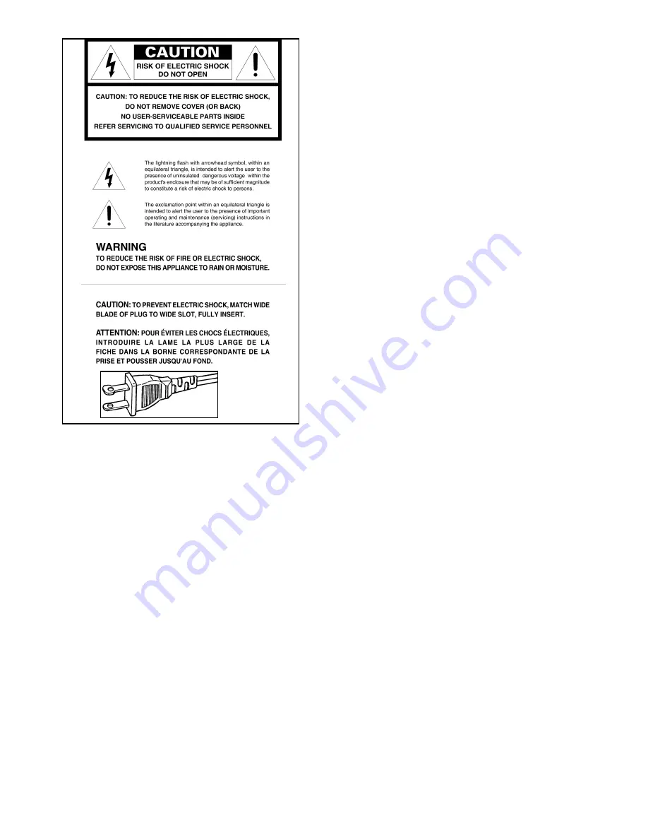 Polk Audio PSW10 Owner'S Manual Download Page 2