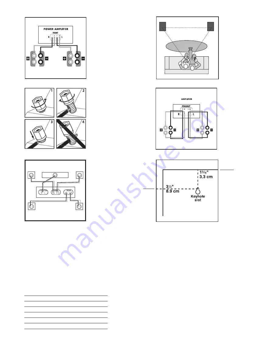 Polk Audio T20E EURO Owner'S Manual Download Page 2