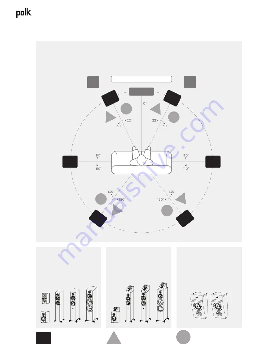 Polk Mono Reserve R900 Owner'S Manual Download Page 68