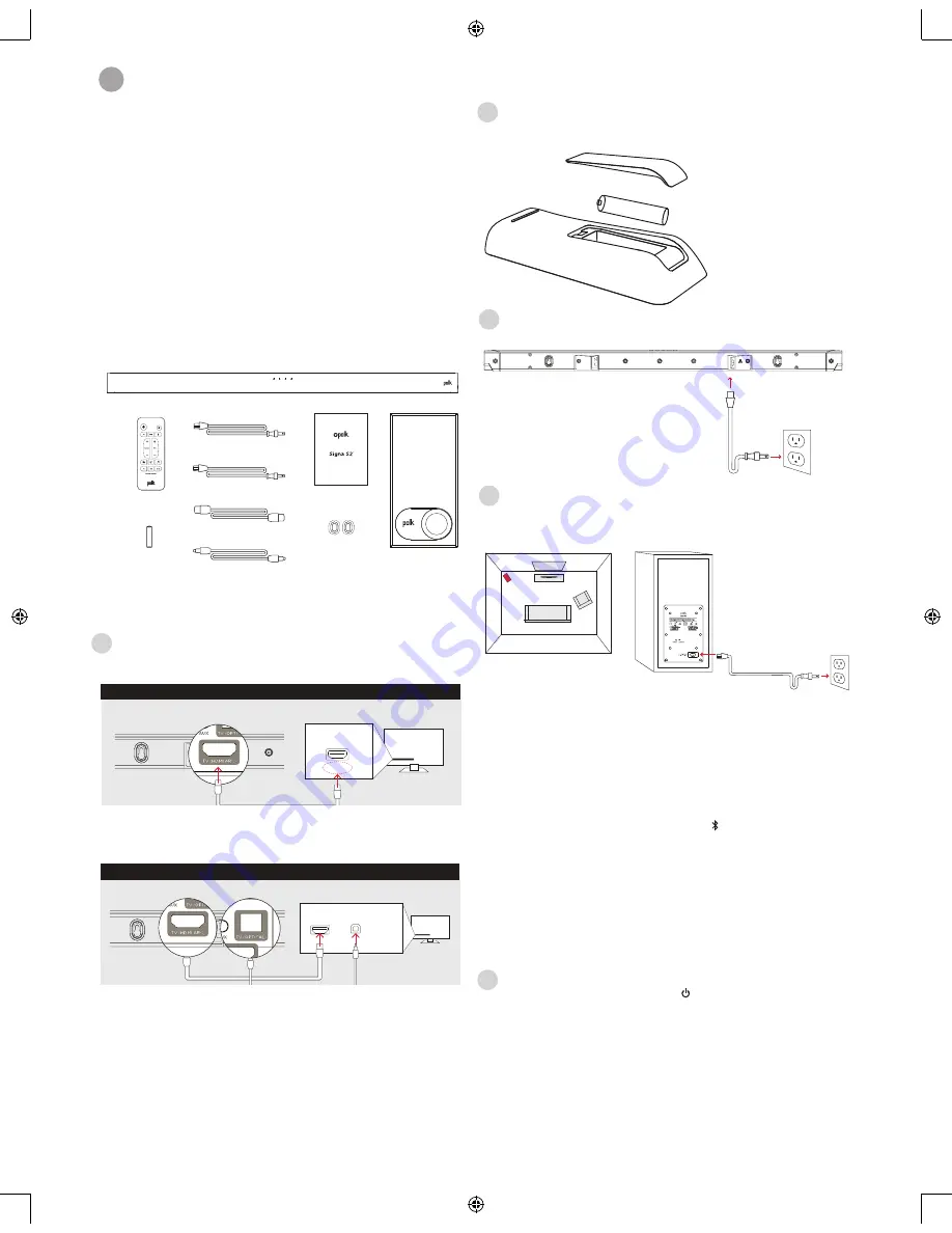 Polk Mono Signa S2 Quick Start Manual Download Page 10