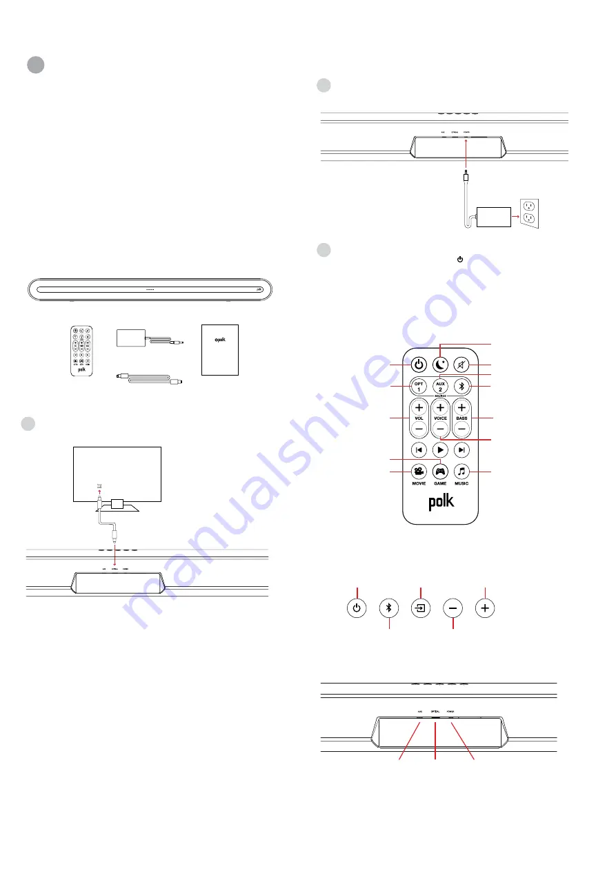 Polk Mono Signa Solo Quick Start Manual Download Page 6