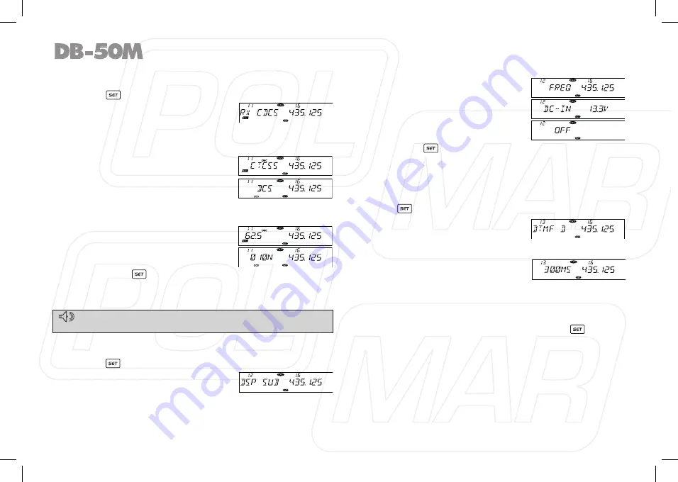 POLMAR DB-50M User Manual Download Page 24