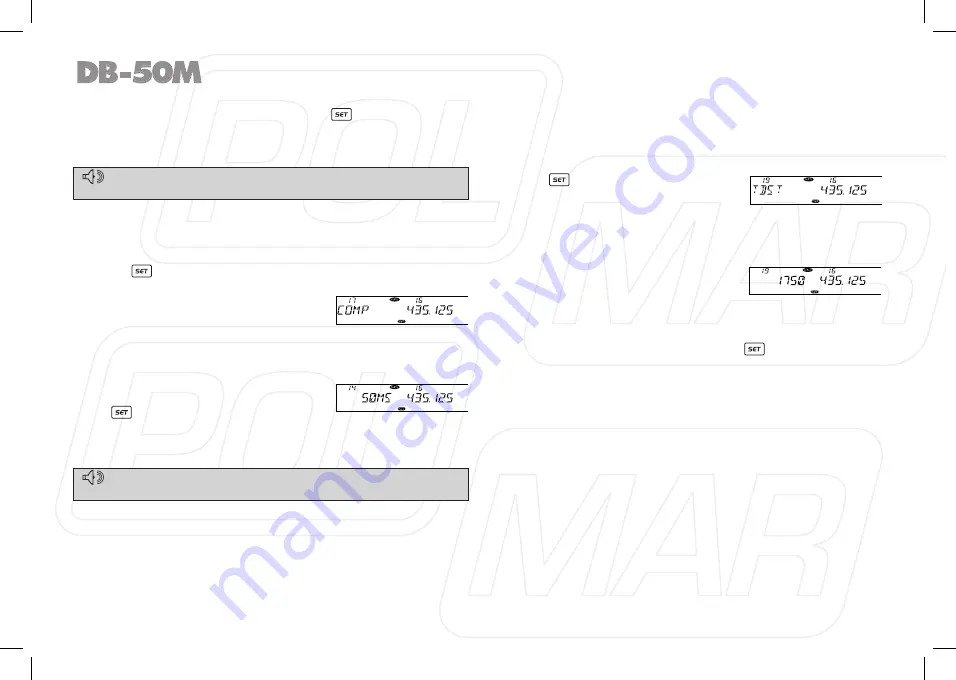 POLMAR DB-50M User Manual Download Page 69