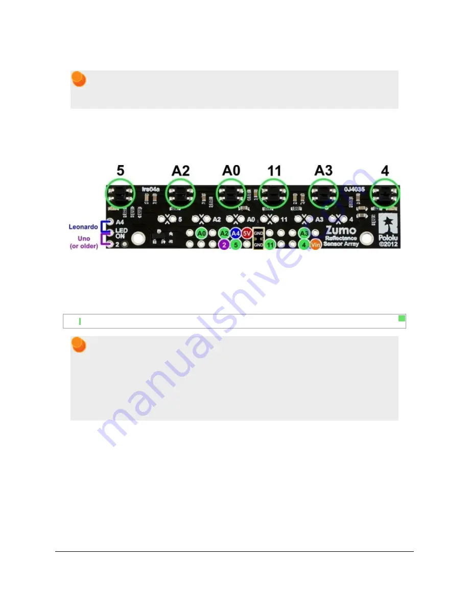 Pololu Zumo Shield For Arduino User Manual Download Page 27