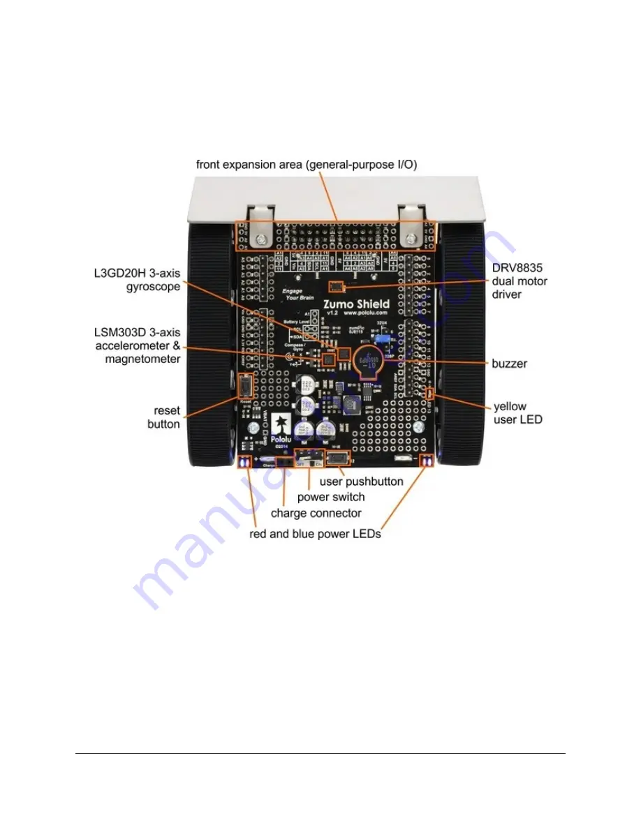 Pololu Zumo Shield For Arduino User Manual Download Page 30