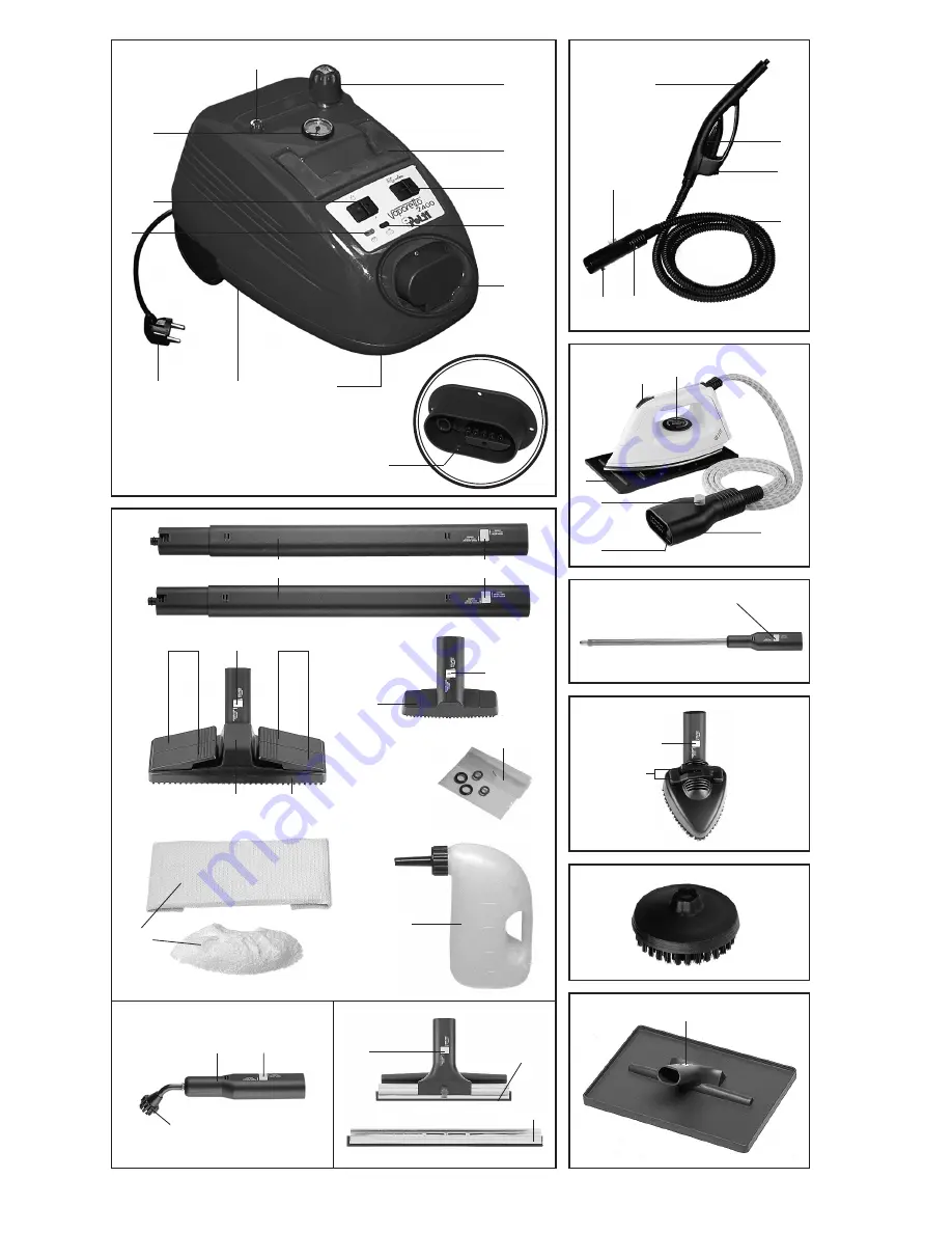 POLTI VAPORETTO 2400 Usage Instructions Download Page 2