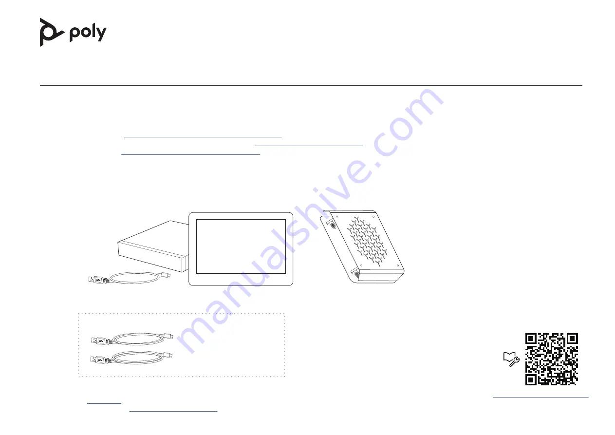 Poly G10-T Setup Sheet Download Page 1