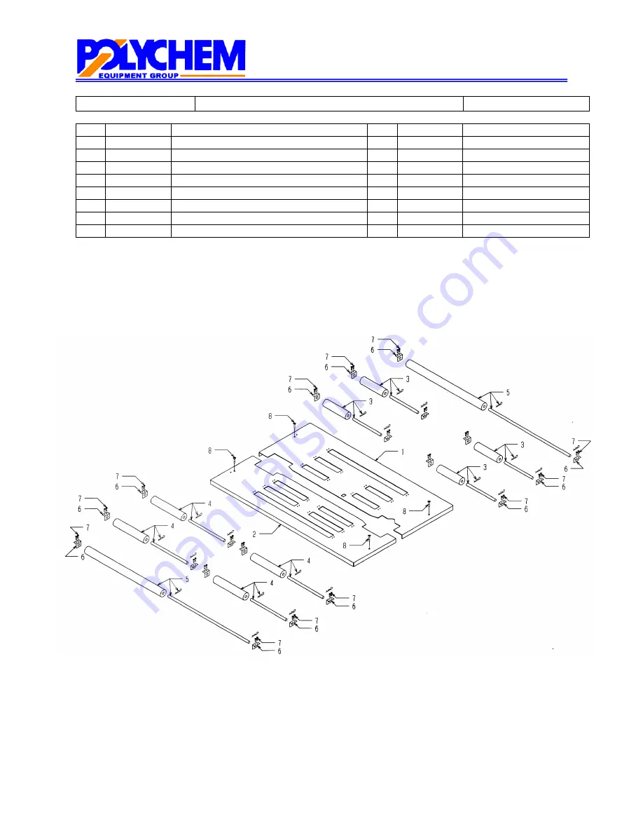 Polychem GP44 Operation And Maintenance Manual Download Page 76