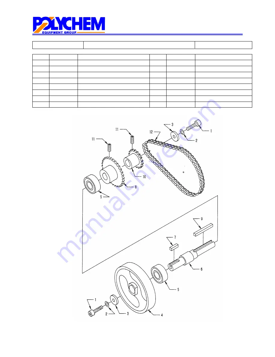 Polychem GP44 Operation And Maintenance Manual Download Page 86