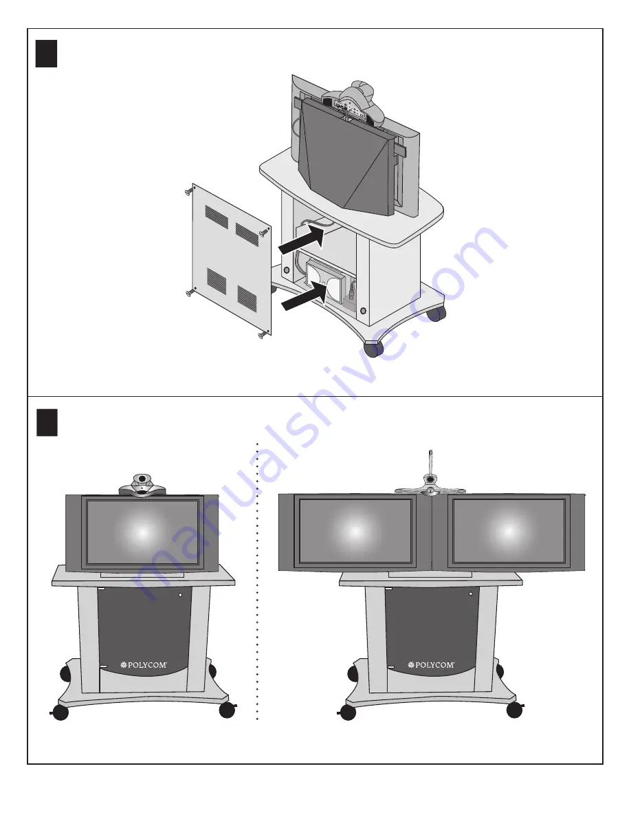 Polycom Media Cart Скачать руководство пользователя страница 12