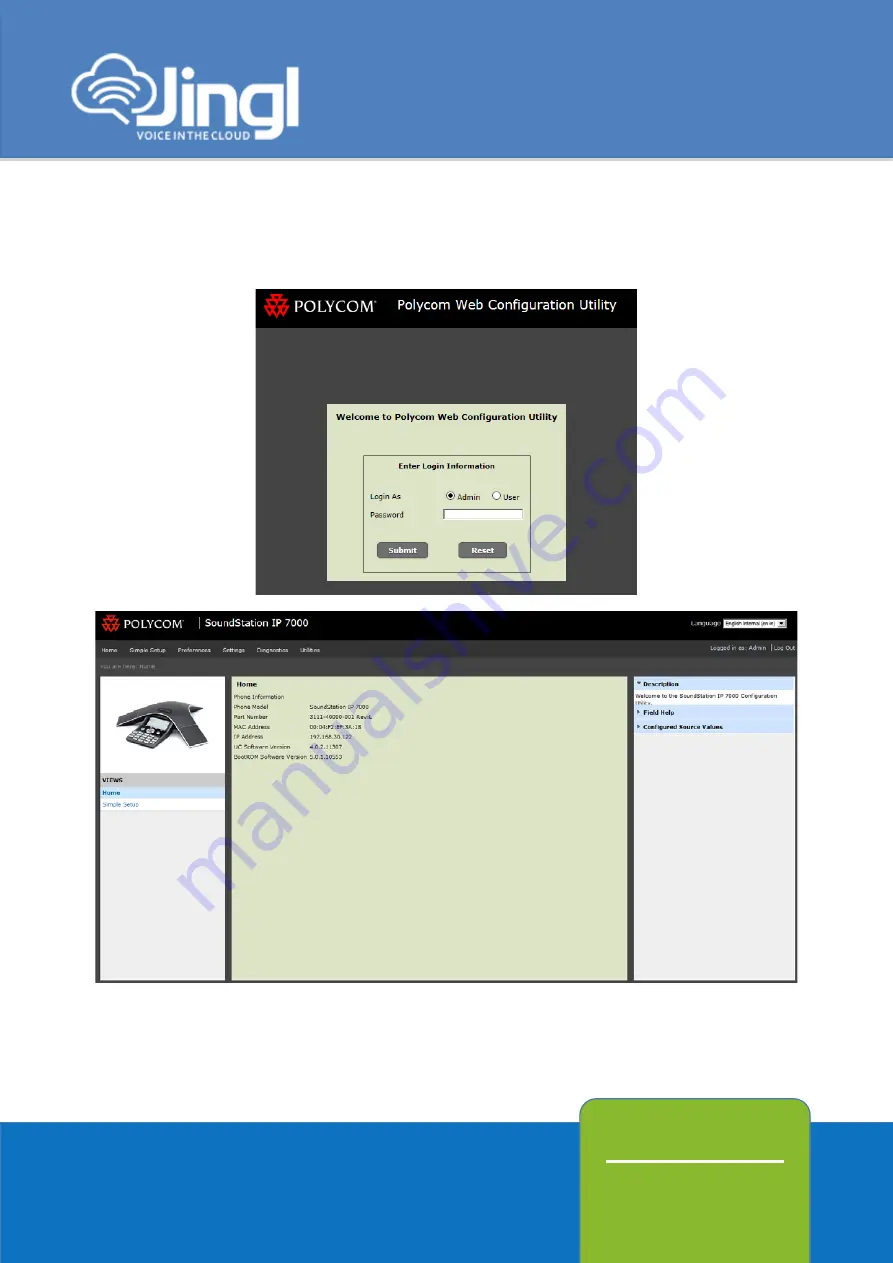 Polycom Soundpoint 7000 Configuring Download Page 7